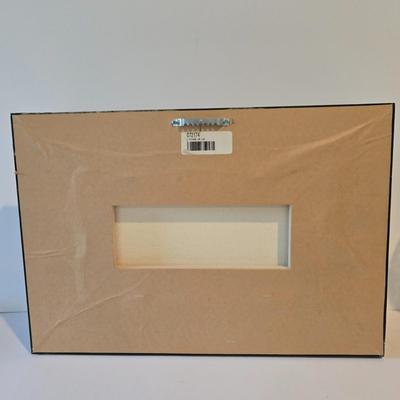 LOT 114H: Two Landscape Oil Paintings in Ornate Gold-tone Frames and Baccarat Style Lidded Jar