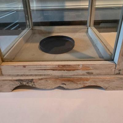 LOT 115H: Two Decorative Lanterns and Faux Orchid