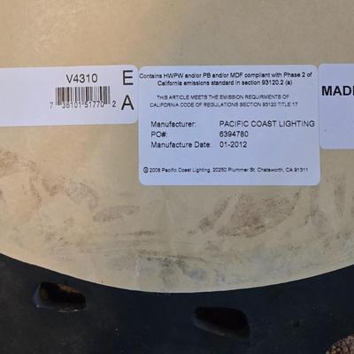 LOT 118Z: Two Large Decorative Mirrors with Ornate Gold-tone Frames