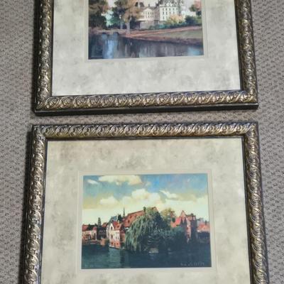 LOT 119H: Two Limited Edition Prints of Paintings by the Artist Max Hayslette