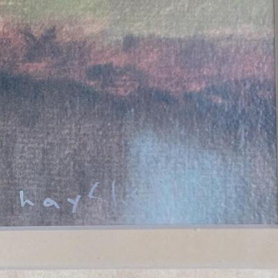 LOT 119H: Two Limited Edition Prints of Paintings by the Artist Max Hayslette