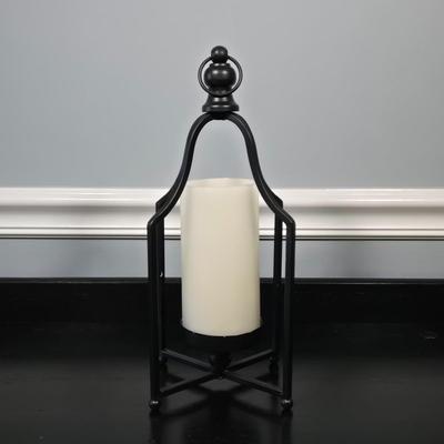 LOT 120Y: Vanity Set Including Lotion Jar Dispensers, Tissue Box Holder, Wood Trays, Ceramic Tray, Trinket Box with Lid, Small Lamp, and...