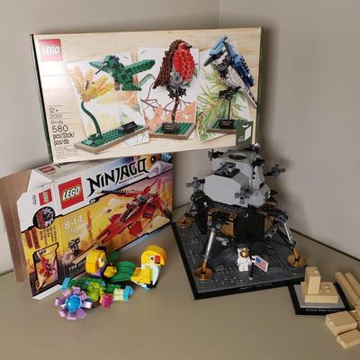 LOT 124B: Lego NASA Apollo 11, Ninjago, Birds & More