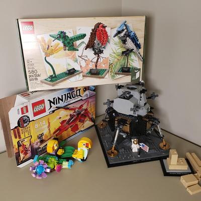LOT 124B: Lego NASA Apollo 11, Ninjago, Birds & More