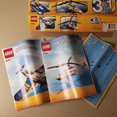 LOT 128B: Lego Creator Thunder Wings, Aviation Adventures & Lego Movie Sets Bad Cop's Pursuit & MetalBeard's Duel