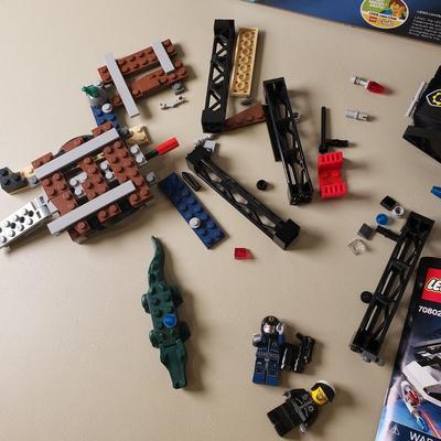LOT 128B: Lego Creator Thunder Wings, Aviation Adventures & Lego Movie Sets Bad Cop's Pursuit & MetalBeard's Duel