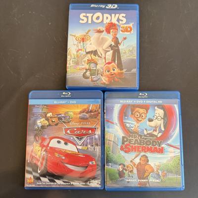LOT 143F: BluRay Collection: Kids Movies, Disney & More