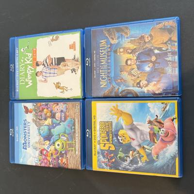LOT 143F: BluRay Collection: Kids Movies, Disney & More