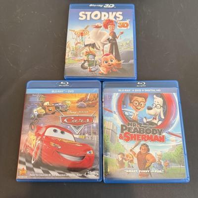 LOT 143F: BluRay Collection: Kids Movies, Disney & More