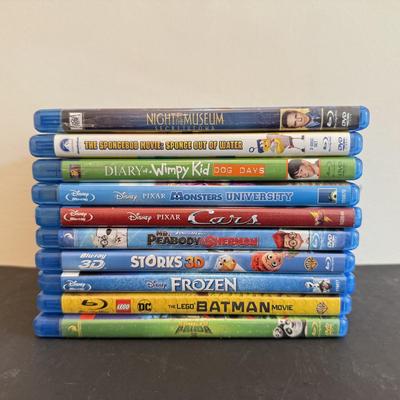 LOT 143F: BluRay Collection: Kids Movies, Disney & More