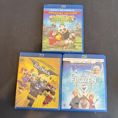 LOT 143F: BluRay Collection: Kids Movies, Disney & More
