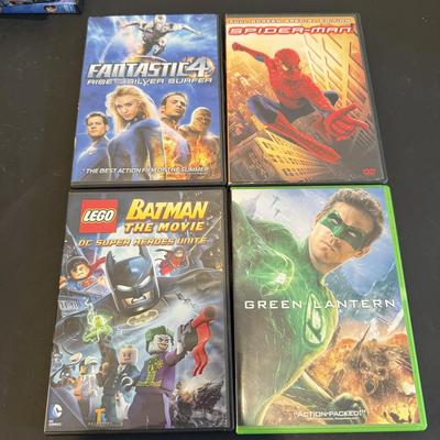 LOT 144F: DVD Collection: Star Wars, LOTR, Fantastic 4 & More