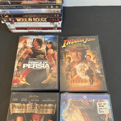 LOT 145F: Action & Adventure DVDs