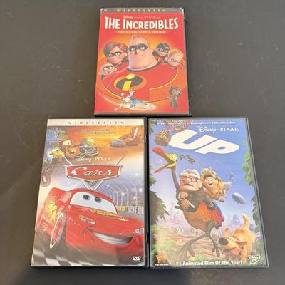 LOT 147F: Disney Pixar Movie DVDs