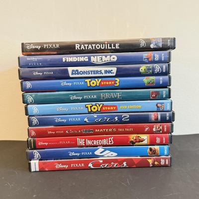 LOT 147F: Disney Pixar Movie DVDs