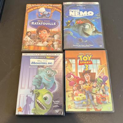 LOT 147F: Disney Pixar Movie DVDs
