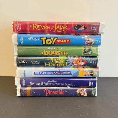 LOT 148F: Disney VHS Tapes