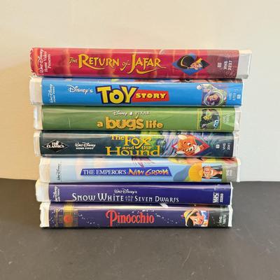 LOT 148F: Disney VHS Tapes