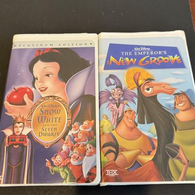 LOT 148F: Disney VHS Tapes