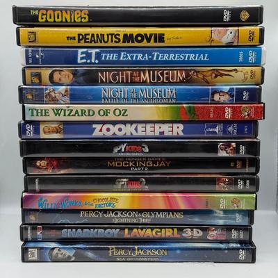 LOT 152F: Kids & Family DVDs