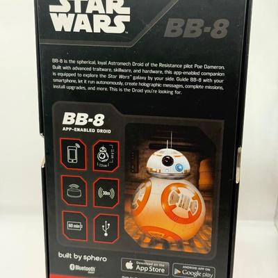 LOT 156: Star Wars Sphero BB-8 in Box w/ Mario Kart Switch Case