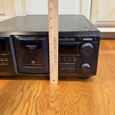 LOT 158L: Sony CD Player Model CDP-CX455