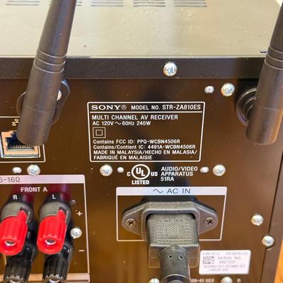 LOT 159L: Sony Multi Channel AV Receiver STR-ZA810ES
