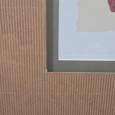 LOT 162Y: Two Flower Pot Prints and Ceramic Bordeaux Jug