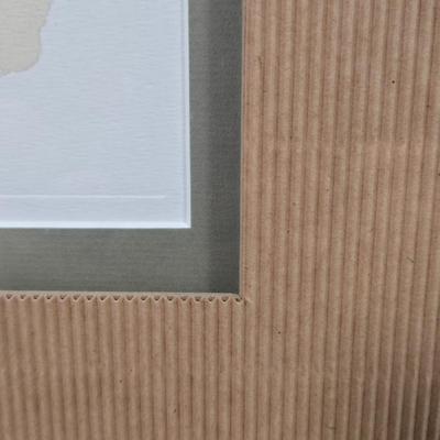 LOT 162Y: Two Flower Pot Prints and Ceramic Bordeaux Jug