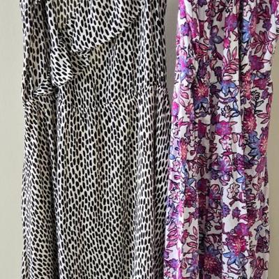 LOT 168W: Two Sundresses with Matching Sandals