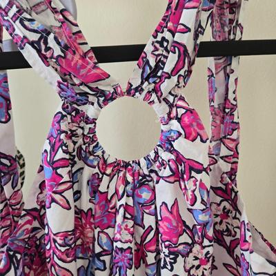 LOT 168W: Two Sundresses with Matching Sandals