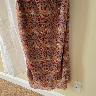 LOT 169W: Two Summer Dresses with Matching Pair of Clog Mule