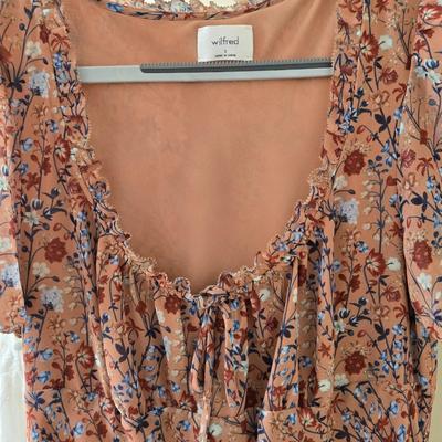 LOT 169W: Two Summer Dresses with Matching Pair of Clog Mule