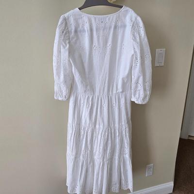 LOT 169W: Two Summer Dresses with Matching Pair of Clog Mule