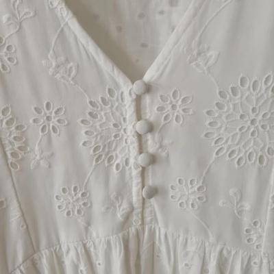 LOT 169W: Two Summer Dresses with Matching Pair of Clog Mule