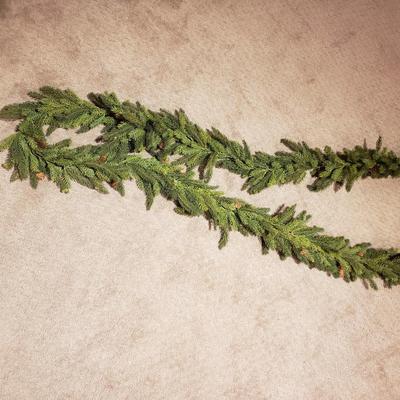 LOT 188B: Huge Box Full of Pine Garland with Mini Pinecones