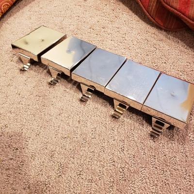 LOT 189B: Christmas Tree Skirt, Decorative Pillows & Stockings with 5 Hooks