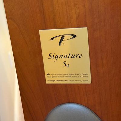 LOT 191B: Pair of P Signature S4 Speakers