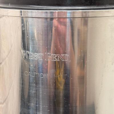 LOT 248K: Crockpot, Waffle Iron & West Bend 30 cup Coffee Maker