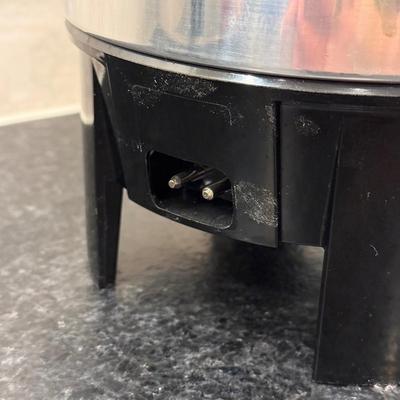 LOT 248K: Crockpot, Waffle Iron & West Bend 30 cup Coffee Maker