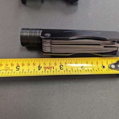 Stealth Angel Outdoor & Urban Survival Multi-tool w/ Flashlight