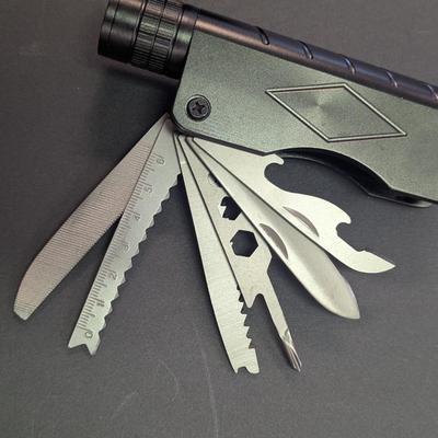 Stealth Angel Outdoor & Urban Survival Multi-tool w/ Flashlight