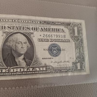 3 SILVER CERTIFICATE DOLLAR BILLS