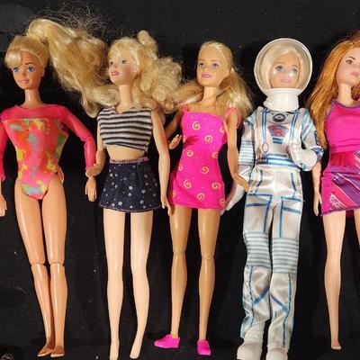 Sale Photo Thumbnail #339: Vintage Barbie & Bratz Doll Lot Rare Space Barbie & Sabrina's Ken Winkle plus many more.