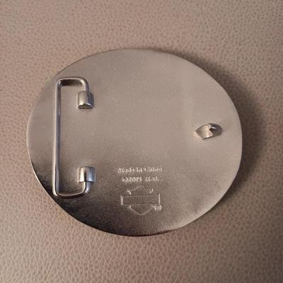2 HARLEY-DAVIDSON BELT BUCKLES