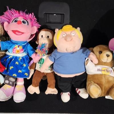 Sale Photo Thumbnail #336: Huge Retro Plushie / Stuffed Animal Toy lot w/ Mike Wazowski Chris from Family guy plus many more