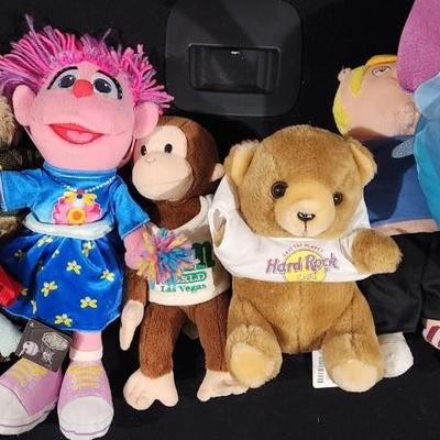 Sale Photo Thumbnail #335: Huge Retro Plushie / Stuffed Animal Toy lot w/ Mike Wazowski Chris from Family guy plus many more