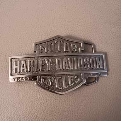 "HELL ON WHEELS"AND HARLEY-DAVIDSON BELT BUCKLES