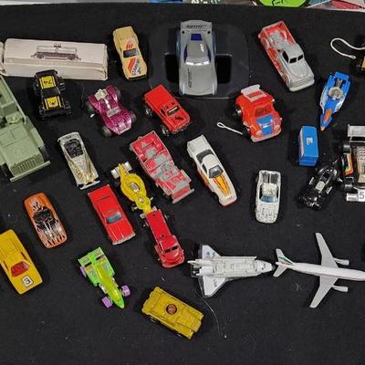 Sale Photo Thumbnail #341: Huge Vintage Hot Wheels & Tonka Truck Toy Car lot Shawdow Jet green Blank Panther Car plus many more