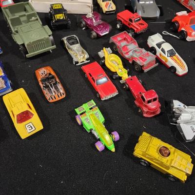 Sale Photo Thumbnail #343: Huge Vintage Hot Wheels & Tonka Truck Toy Car lot Shawdow Jet green Blank Panther Car plus many more
